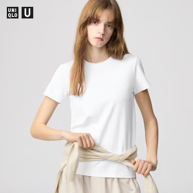 WOMEN U CREW NECK SHORT-SLEEVE T-SHIRT | UNIQLO (US)