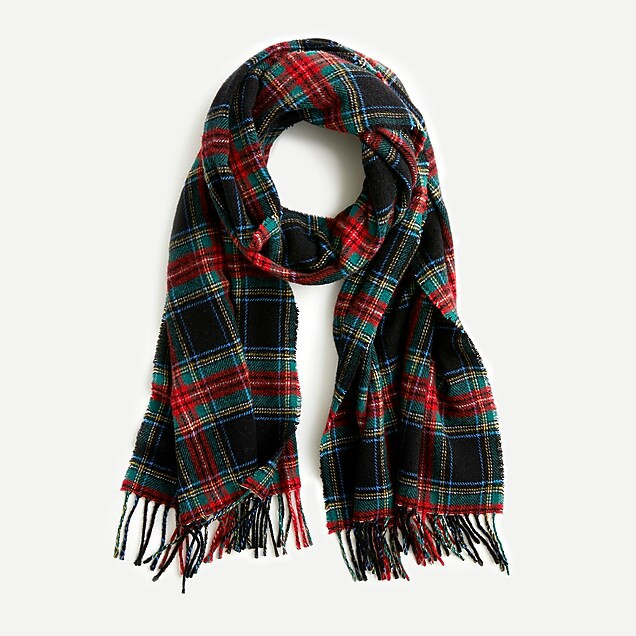 Tartan scarf | J. Crew US