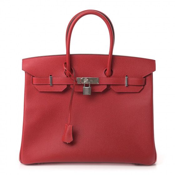 HERMES

Epsom Birkin 35 Rouge Casaque | Fashionphile