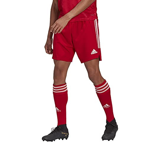 Adidas,Mens,Condivo 21 Shorts,Team Power Red/White,X-Small | Amazon (US)