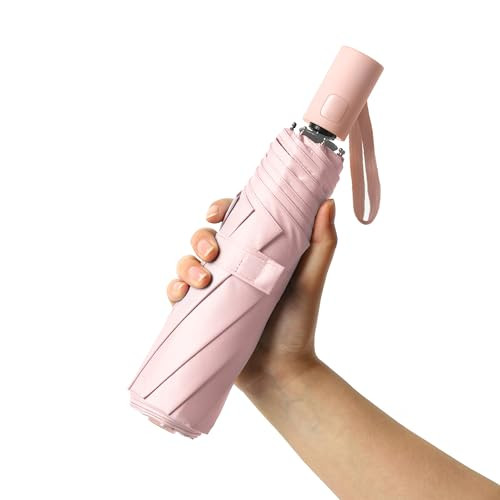 BAODINI Small UV Protection Travel Umbrella Compact for Rain and Sun UPF 50+ Windproof Portable 4... | Amazon (US)