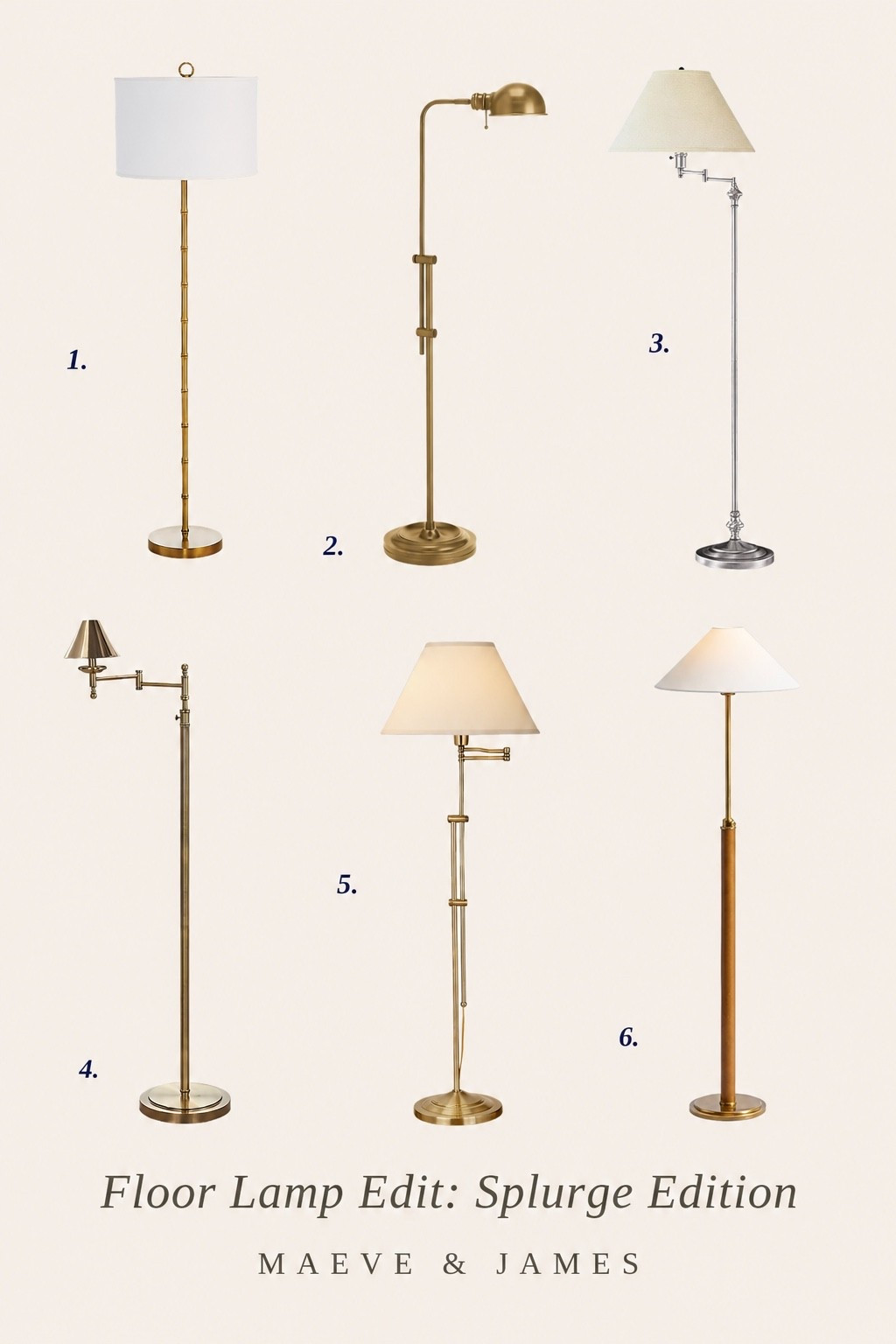 Some pieces are worth saving for.

A beautifully made floor lamp can anchor a room for years, adding warmth, character, and timeless style that never feels dated. These splurge-worthy picks feature classic silhouettes, rich finishes, and designer details that feel right at home in traditional, collected interiors.

Whether you’re furnishing a forever home or slowly curating a space you truly love, these are the kinds of pieces that can move with you for decades.

Save this post for inspiration when you’re ready to invest in lighting that feels as timeless as the rest of your home. 🤍

#LTKSaleAlert #LTKHome