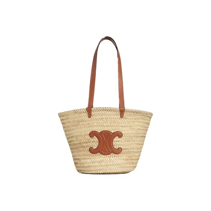CELINE Triomphe CLASSIC PANIER Woven Calfskin Handbag Bag Women 10.2x4.7x9.8 in | eBay | eBay US