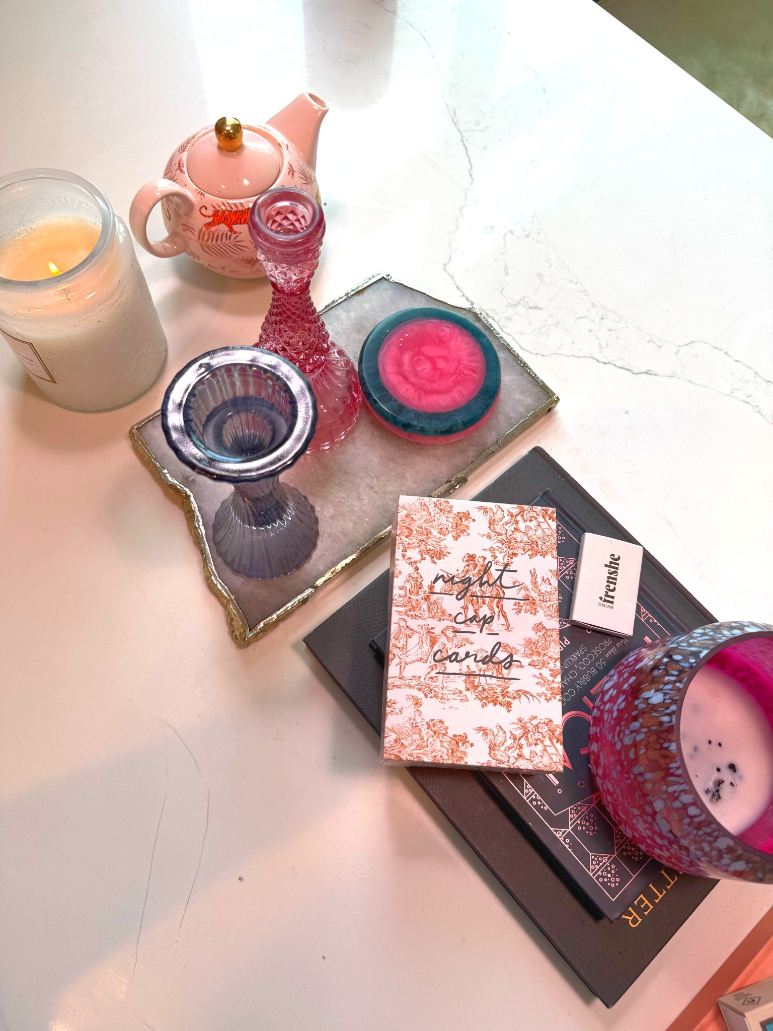 my kitchen island arrangement 💖✨ 

#LTKFindsUnder50 #LTKHome #LTKSaleAlert