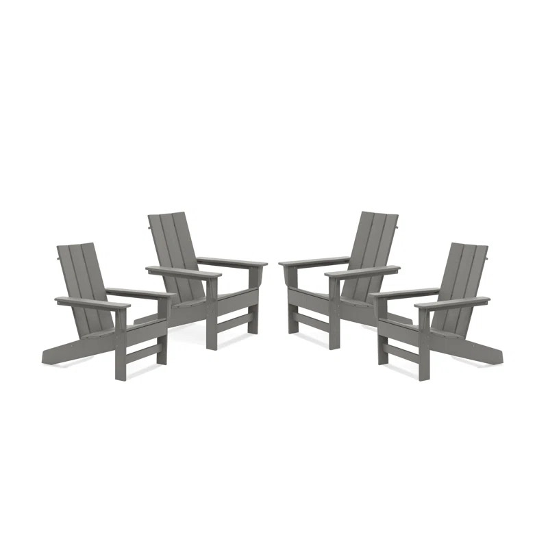 Ratcliff Plastic/Resin Adirondack Chair (Set of 4) | Wayfair Professional