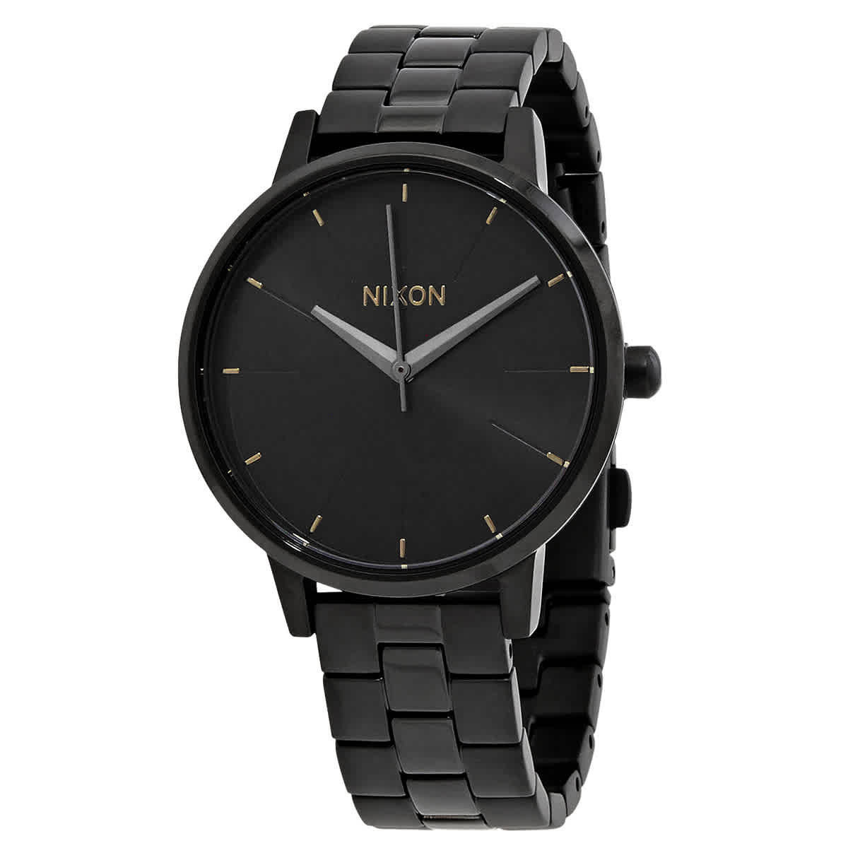 Nixon Kensington All Black Quartz Black Dial Mens Watch A099 001-00 | Jomashop.com & JomaDeals.com