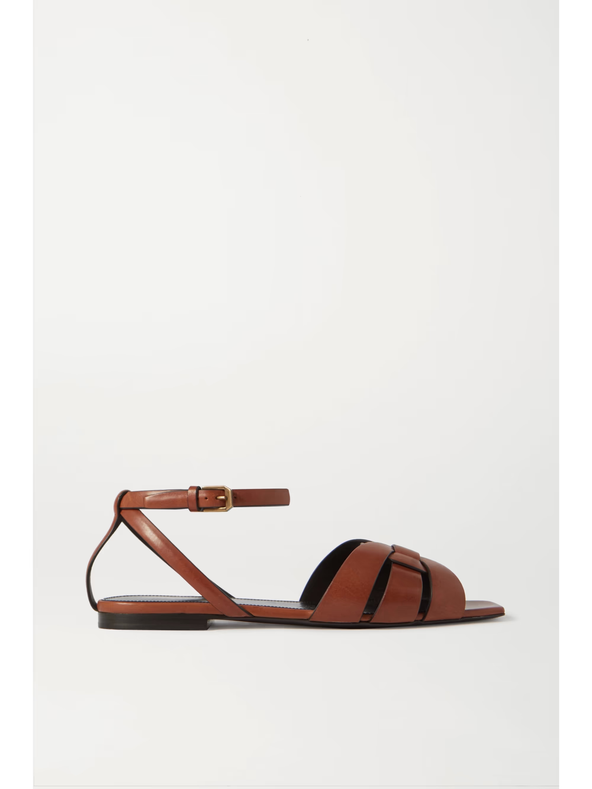 Nu Pieds woven leather sandals | NET-A-PORTER (US)