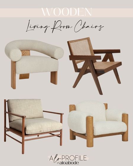 Accent Chairs // bedroom chairs, living room chairs, family room chairs, woven chairs, upholstered chairs, boucle chairs, traditional chairs, modern chairs, lulu and georgia furniture, anthropologie furniture