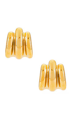 Cendre Monte Earrings in Gold from Revolve.com | Revolve Clothing (Global)