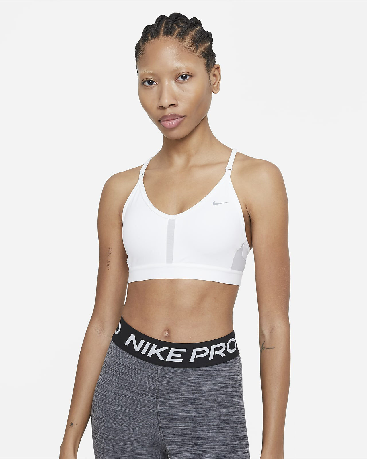 Women's Light-Support Padded V-Neck Sports Bra | Nike (US)