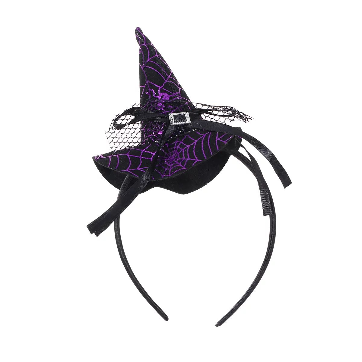 NUOLUX Witch Hat Headbandfor Headbands Hairband Head Piece Mini Small Purpleadults Kids | Walmart (US)