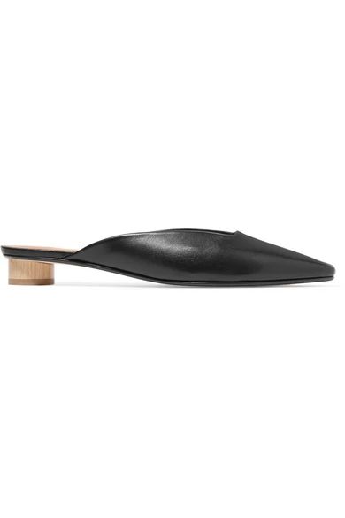 Carmen leather mules | NET-A-PORTER (US)