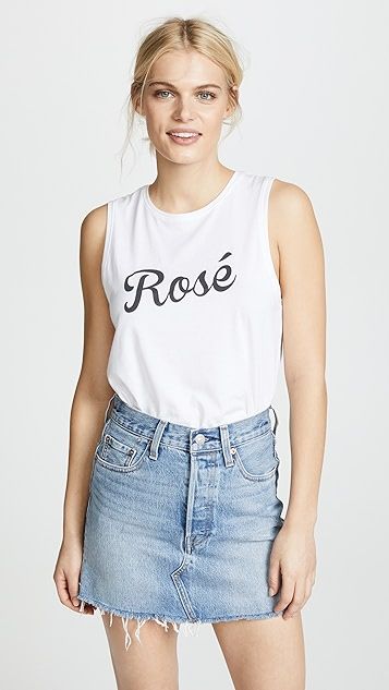 Rose Muscle Tank | Shopbop