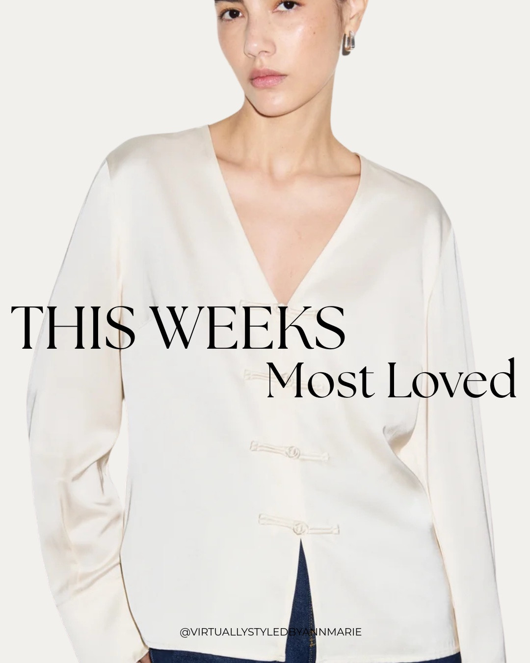 This weeks most popular items 
1. Satin v neck knot fronted blouse 
2. White summer maxi dress
3. Black funnel neck cotton jacket 
4. Tan suede kitten sandals 
5. Blue jumper