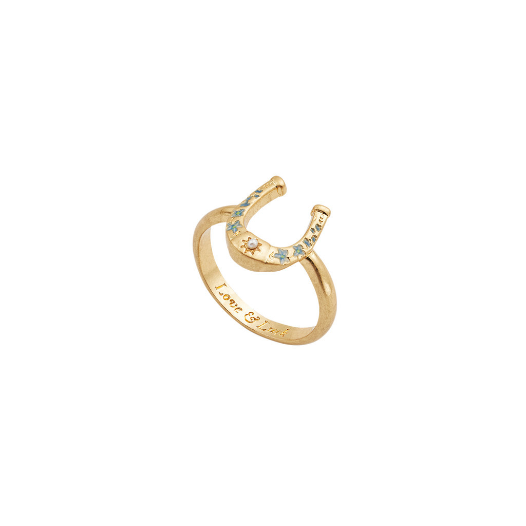 Fable England Lucky in Love Ring in Gold at Nordstrom, Size Large | Nordstrom