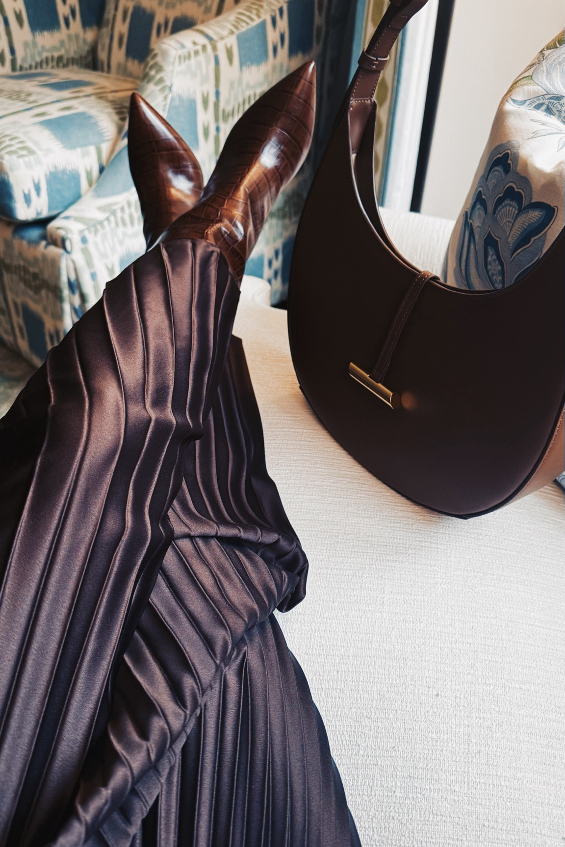 Chicest fall shapes and textures from @saks - contemplating wearing this head to toe outfit for Thanksgiving. Everything is 25% off in the Saks Friends and Family sale now through 9/29. #saks #sakspartner 

#LTKShoeCrush #LTKSeasonal