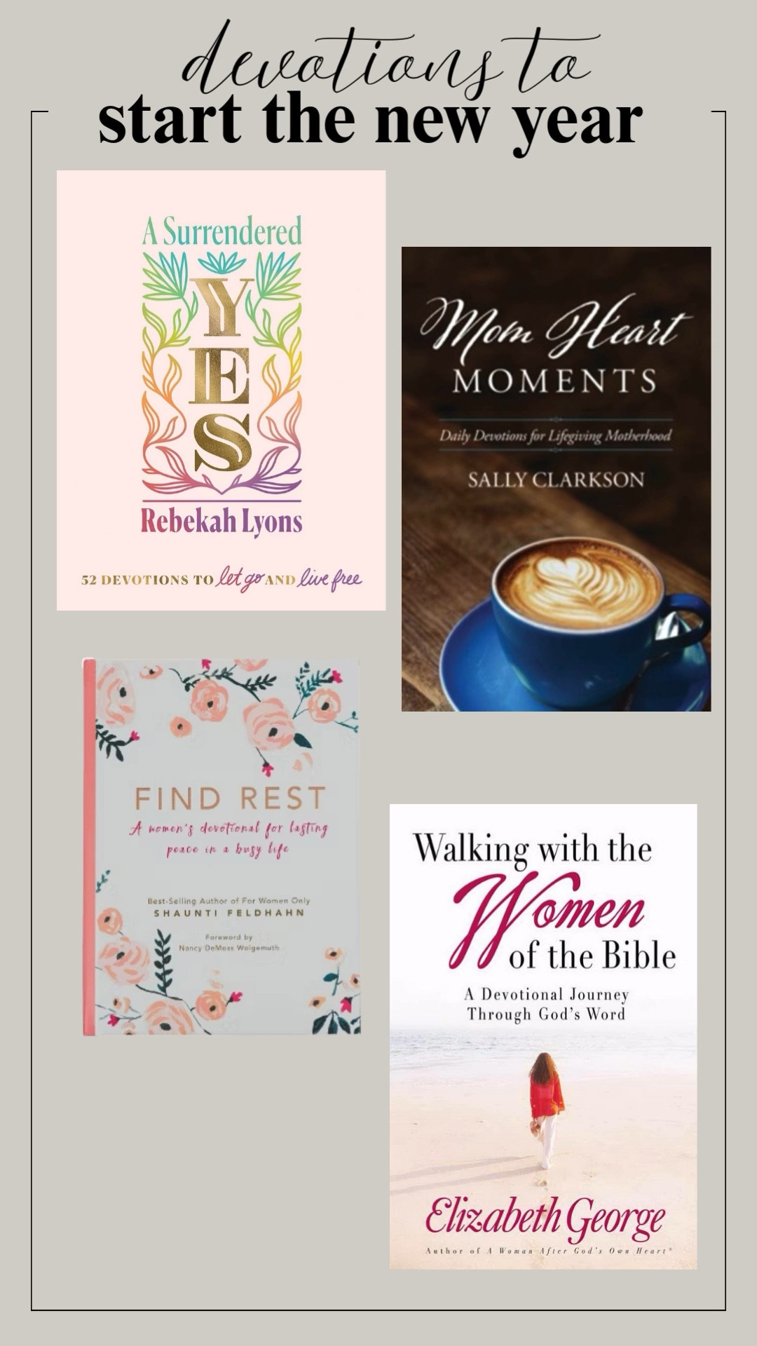 These devotionals are the perfect way to start your new year! Some of my favorite for morning  quiet time! 

#LTKmorningroutine #LTKdayinmylife #LTKstorytime