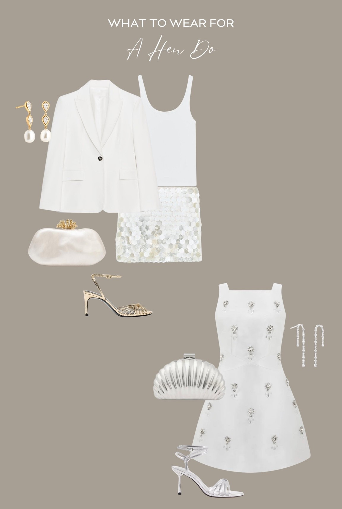 Outfits for the bride on her hen do 🤍💍

#LTKwedding #LTKpartywear