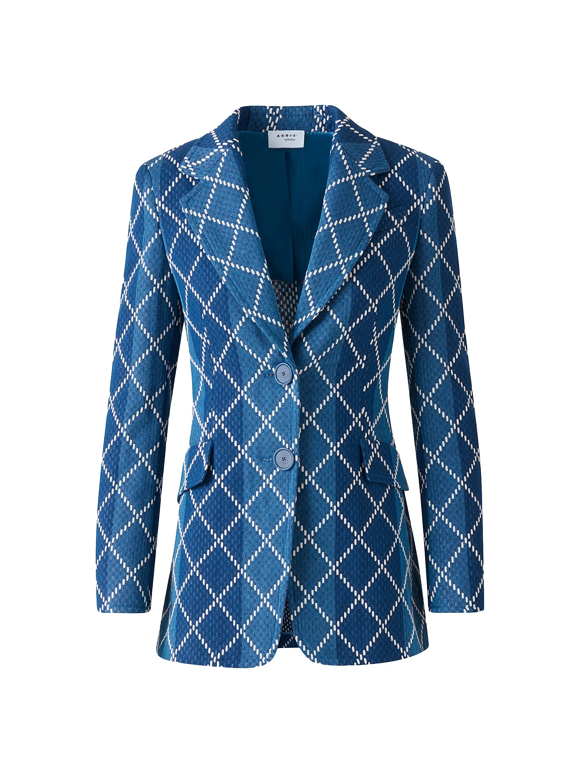 Cotton Diamond Jacquard Single-Breasted Jacket | Saks Fifth Avenue