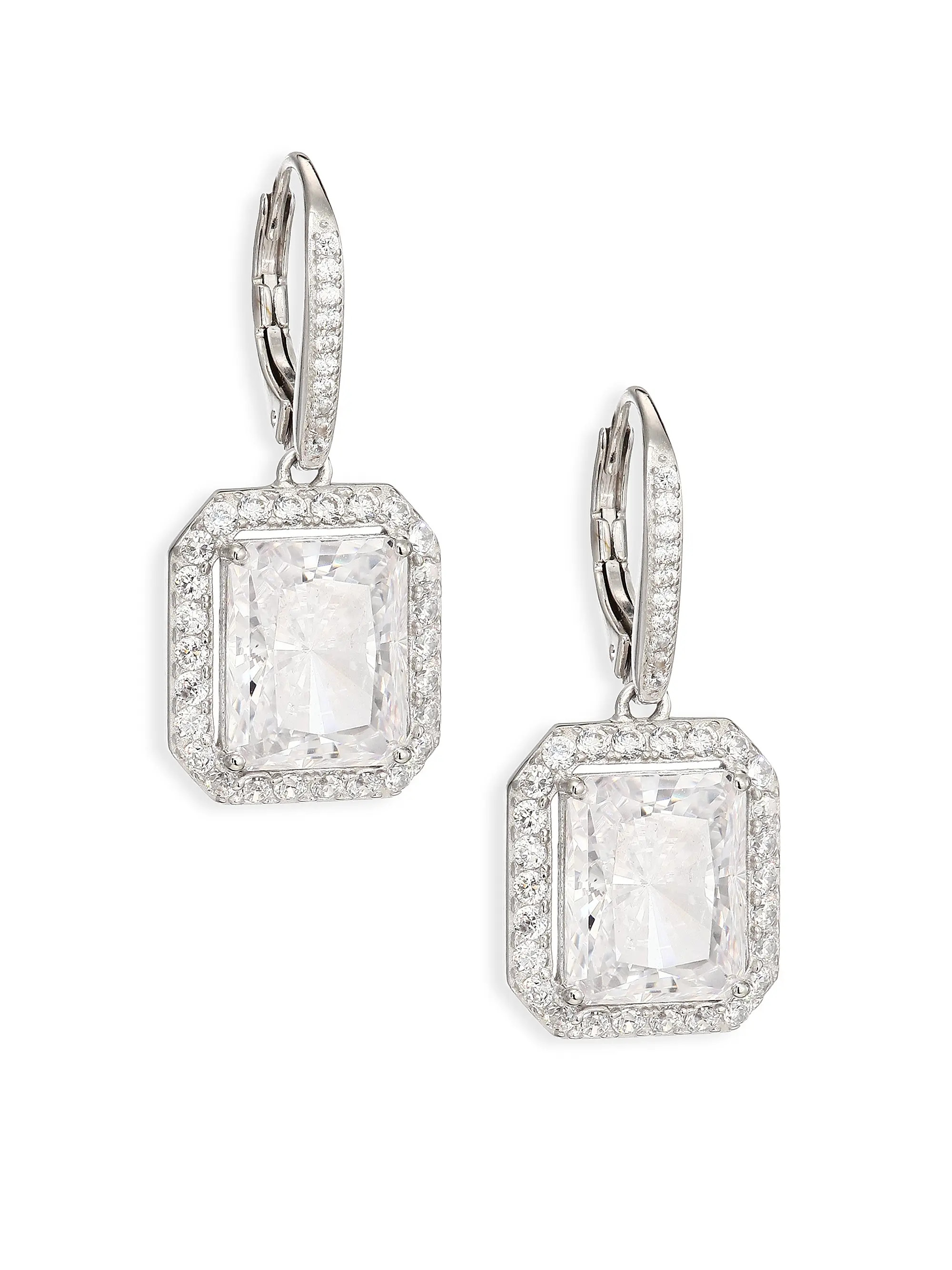 Pavé Drop Earrings | Saks Fifth Avenue