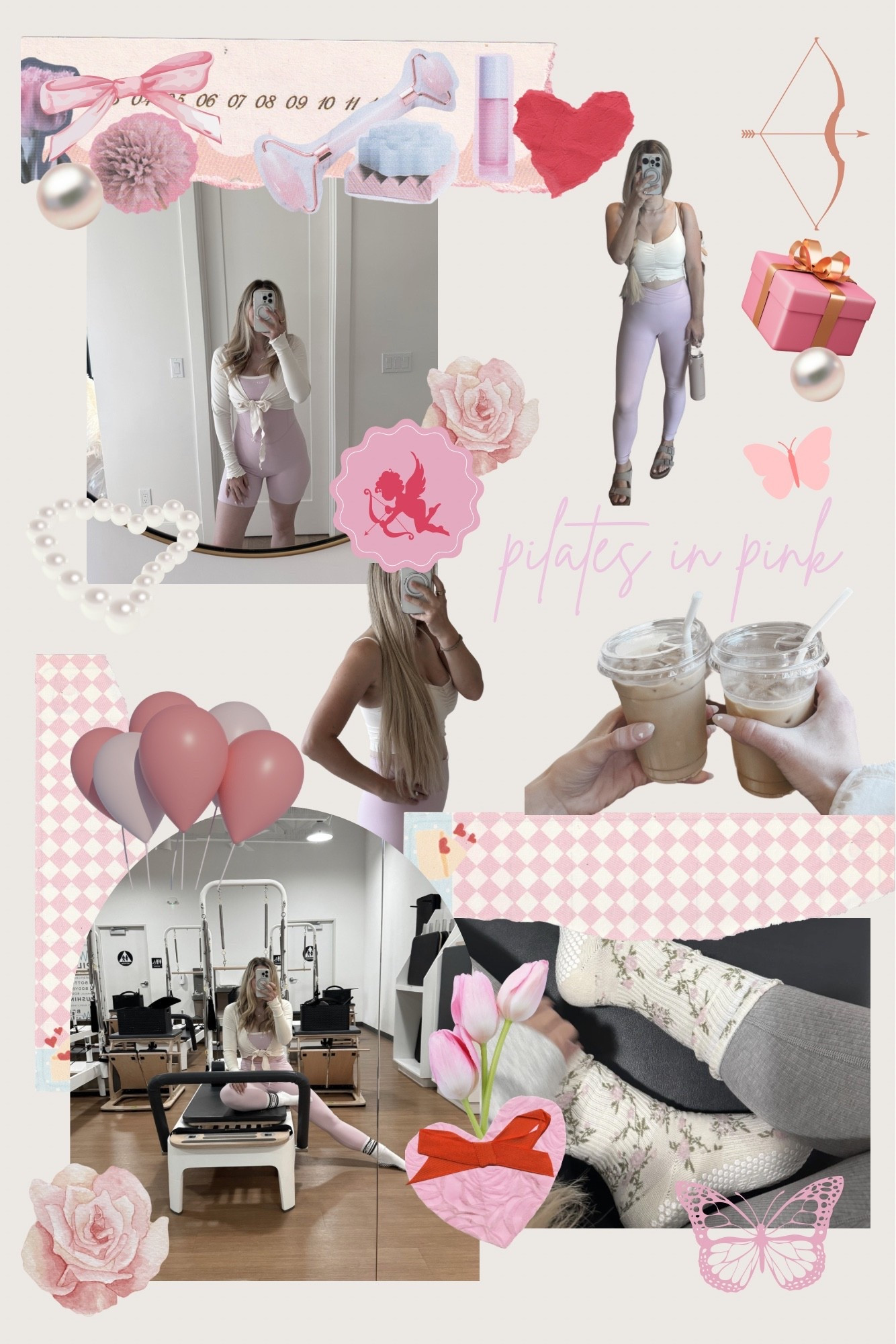 pilates in pink, pink pilates outfit inspo, pilates party inspo 

#LTKParties #LTKActive #LTKFindsUnder100