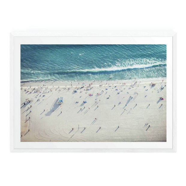 EEP Honeymoon Hotel Salty Air Framed Print - A3 | Habitat UK