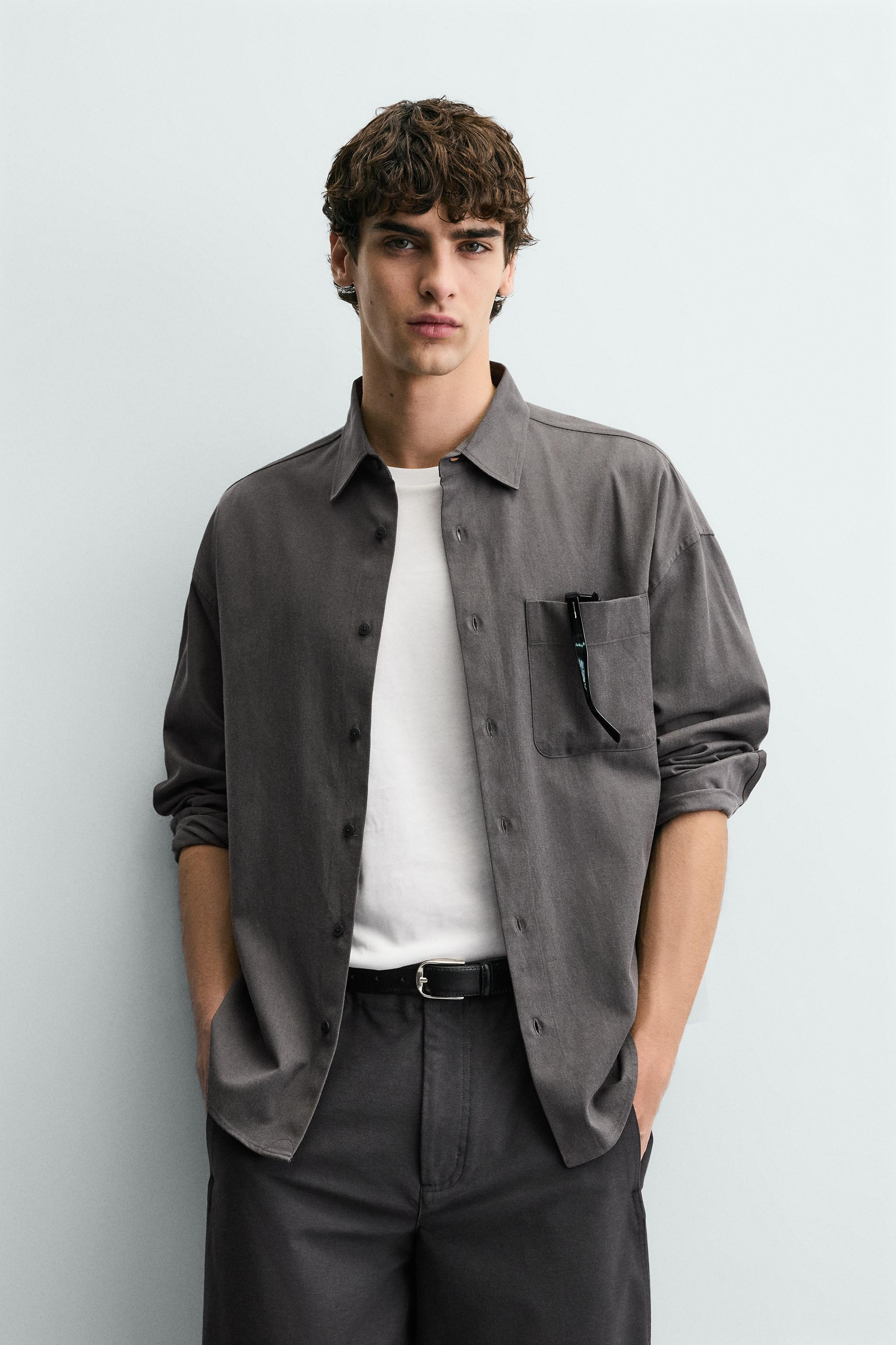 FLUID RELAXED FIT SHIRT | Zara UK