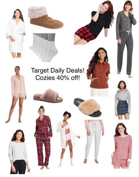 Target daily Deals! Cozies 40% off! Perfect time to stock up or start holiday shopping! 

#LTKunder50 #LTKsalealert #LTKSeasonal