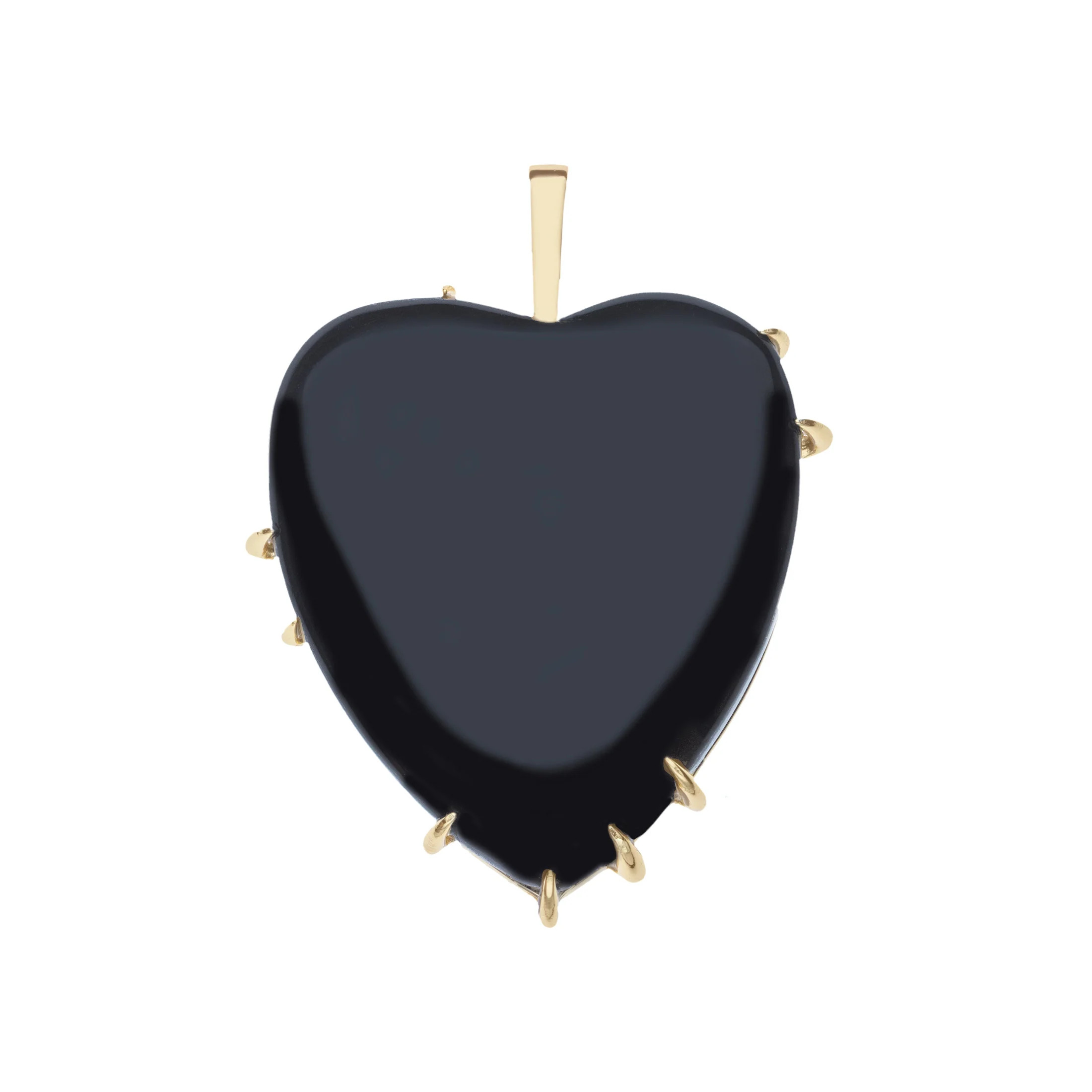LOVE Carry Your Heart Pendant in Onyx | Jane Win
