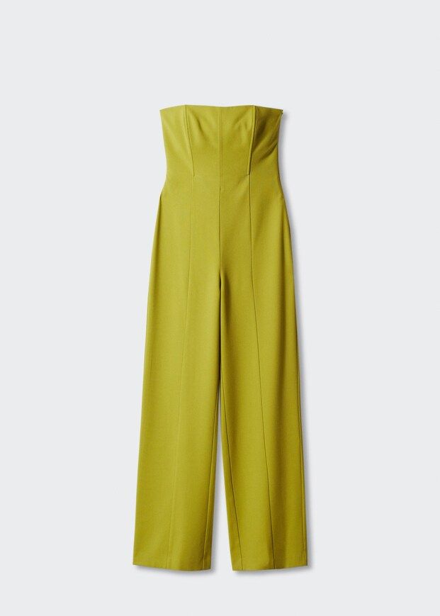 Strapless jumpsuit -  Women | Mango USA | MANGO (US)