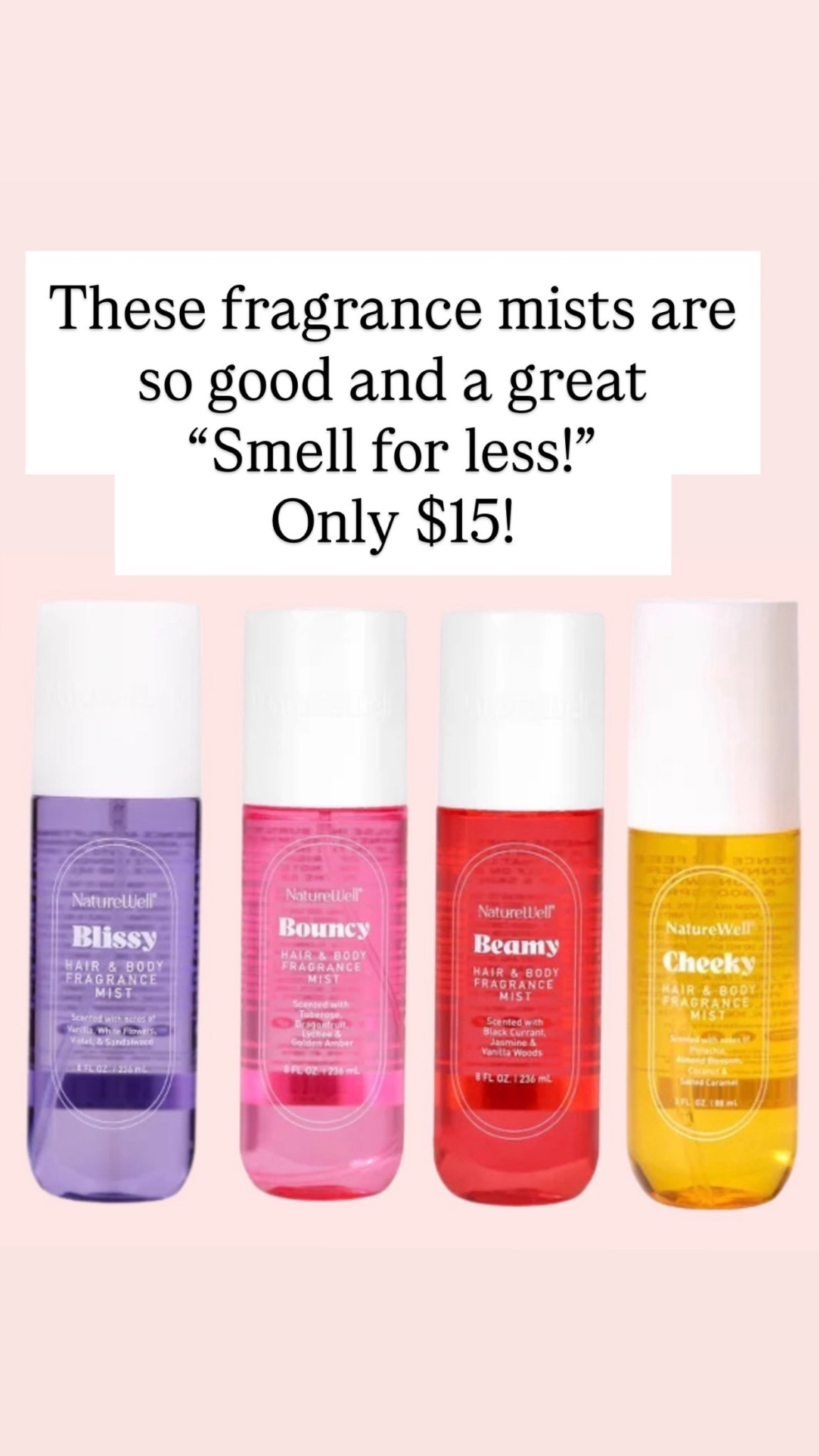 Fragrance mists for tweens. Only $15! 

#LTKBeauty