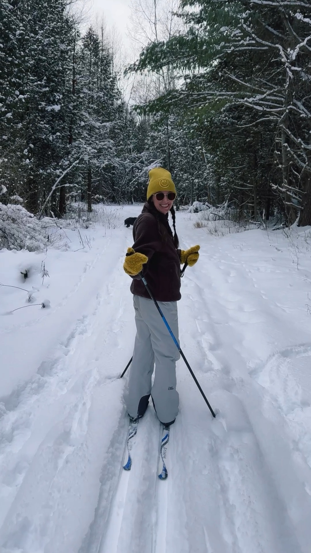 Another day of skiing 🤍❄️
My snow pants are kids’ size xl but I also linked the women’s version. My sherpa is size small. My hat is sold out in yellow but available in other colors so I linked those. Also linked a yellow beanie. My gloves are old so I linked similar ones 

My sunglasses are prescription so I also linked similar ones 


#LTKfitnessgoals #LTKPetite #LTKSeasonal