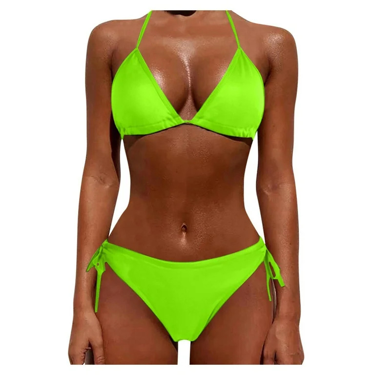 forestyashe bikini sets swimsuit for women two piece push up tankini plus size beachwear bathing ... | Walmart (US)