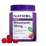 Natrol Melatonin 10mg, Dietary Supplement for Restful Sleep, Sleep Gummies for Adults, 90 Strawbe... | Amazon (US)