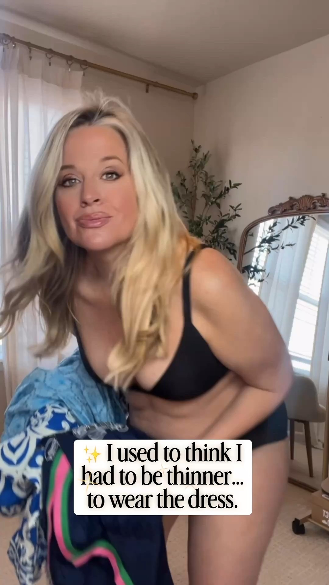 I used to think I had to earn the dress.

Lose the weight.
Tone my arms.
Look younger.

But the dress was never waiting on my body.
I was waiting on myself.

Resort season.
Spring events.
Graduation moments.

They’re not for a smaller version of you.
They’re for you right now.

Wear the dress.
Be in the photo.
Show up fully.
It might fee uncomfortable at first but so did riding a bike. We can do it!

You already belong there. 💕

#over40fashion #midlifestyle #midsizefashion #bodyconfidence #springdresses #graduationdress