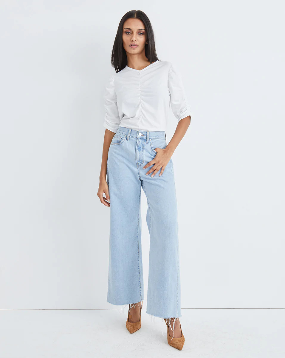 Taylor Wide-Leg Jean | Veronica Beard