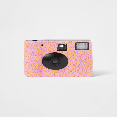 One-Time-Use Camera - heyday™ Neon Smiley | Target