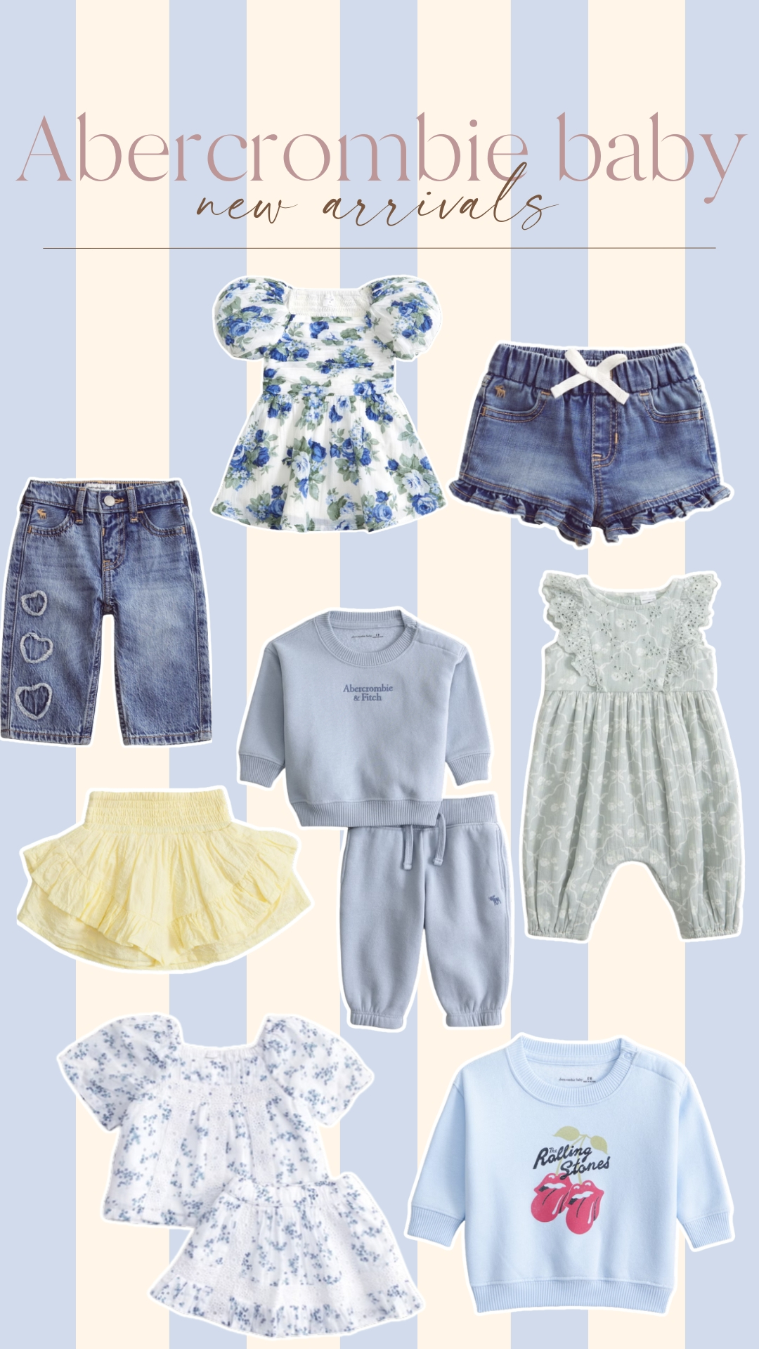 Abercrombie new baby and toddler line is now available!  

 #LTKBaby #LTKKids