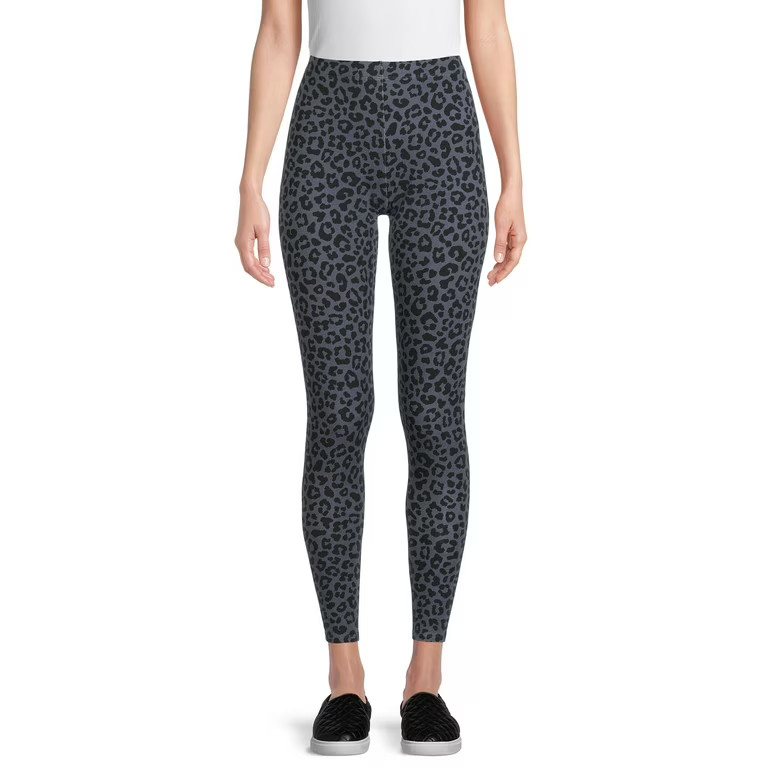 No Boundaries Juniors Slim Fit Mid Rise Ankle Leggings | Walmart (US)