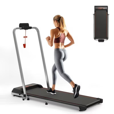 NAYSAYE Treadmill Walking Pad with Handle, Folding 2.5HP Walking Pad with Incline, Portable Under Desk Treadmill for Home Office, 48.62"*22.3"*38" | Target
