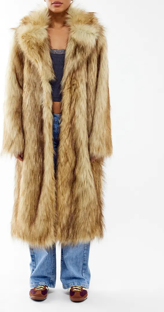 Maxi Faux Fur Coat | Nordstrom