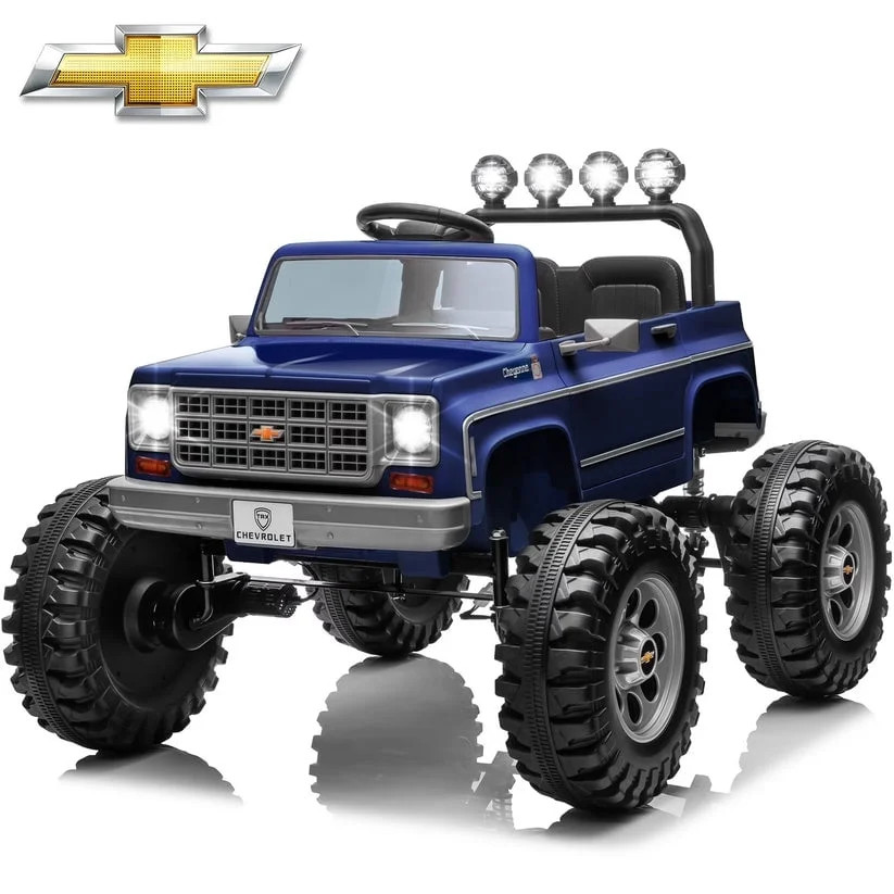 Licensed Chevrolet 24 Volt Ride on Toys, Joyracer Electric Car for Kids, Power Truck Wheels with ... | Walmart (US)