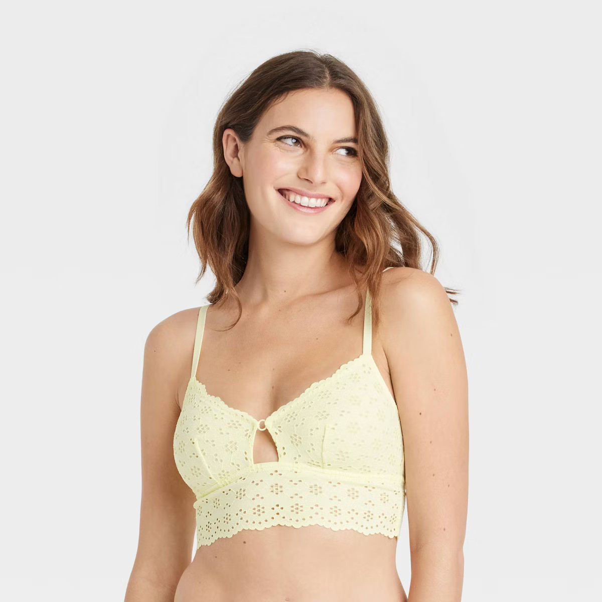 Women's Eyelet Bralette - Colsie™ | Target