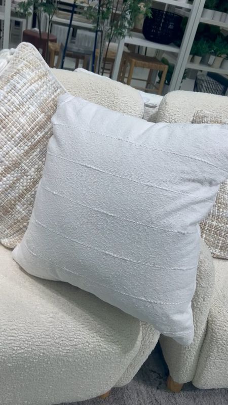 Found the cutest oversized pillows perfect for a couch or a bed!! I love these two together!! #target #pillow #homefinds 

#LTKstyletip #LTKFind #LTKhome