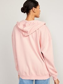 Oversized Full-Zip Hoodie for Women | Old Navy (US)