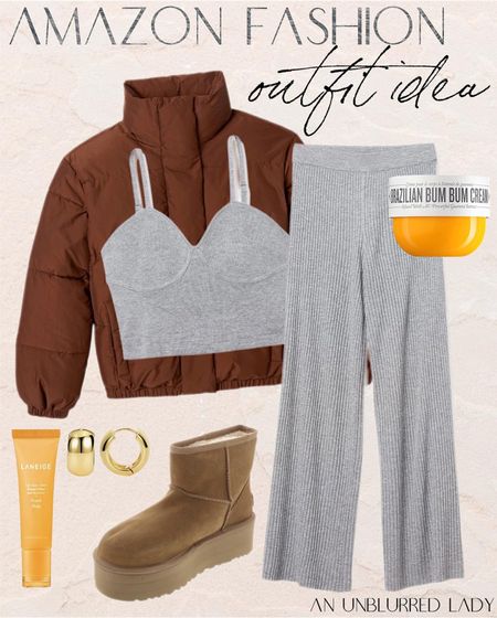 Amazon casual and cozy lounge day outfit idea! #Founditonamazon #amazonfashion Amazon fashion outfit inspiration 

#LTKfindsunder100 #LTKfindsunder50 #LTKstyletip