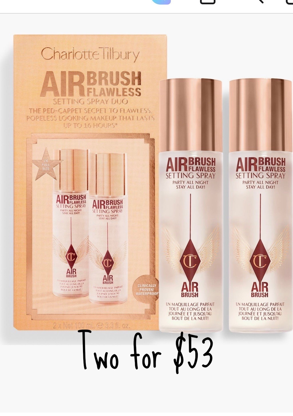 Another Nordy sale favorite this setting stay really works! . Get 2 for $53!