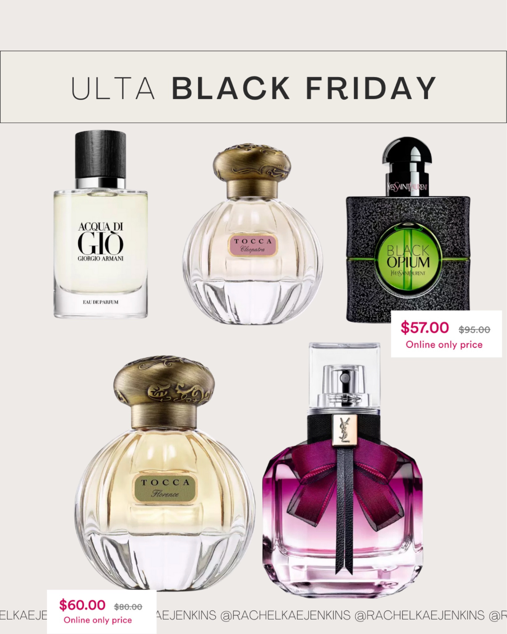 Ulta perfume Black Friday, save an additional $10 with code “CYBERMON23” 

#LTKsalealert #LTKHoliday #LTKCyberWeek