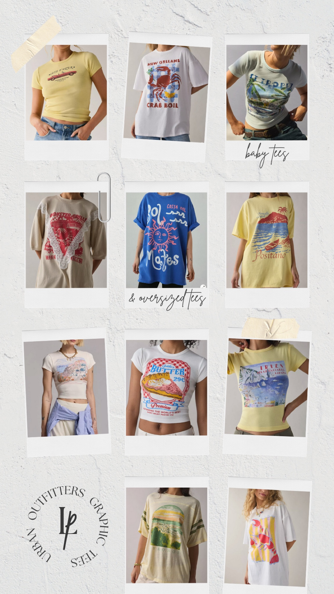 Urban outfitters baby and graphic tees 

#LTKFindsUnder50