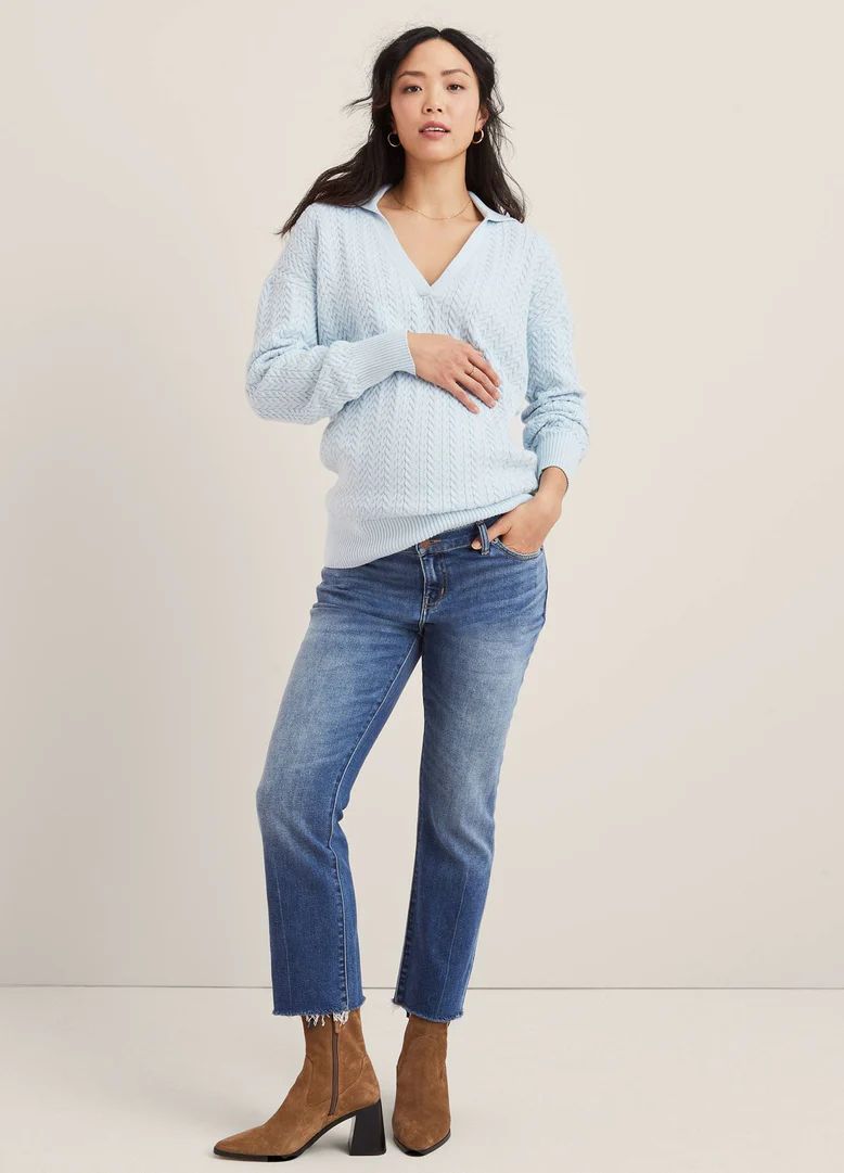 The Crop Maternity Jean | Hatch Collection